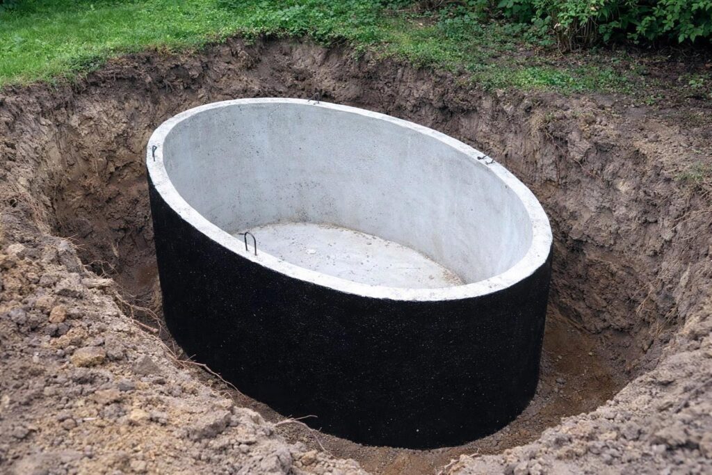 szamba betonowe owalne