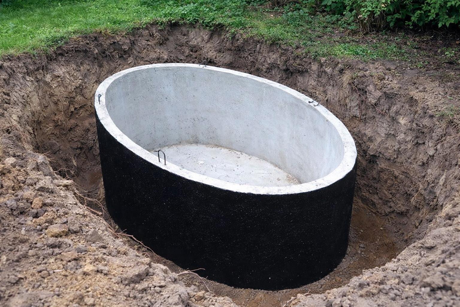 szamba betonowe owalne